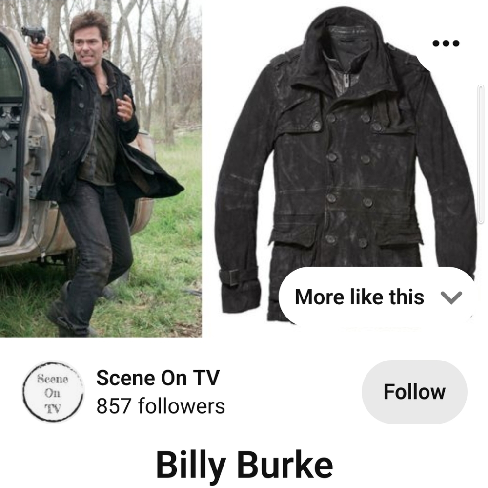 Rogue State Oiled Suede Jacket Size S (as seen on TV)